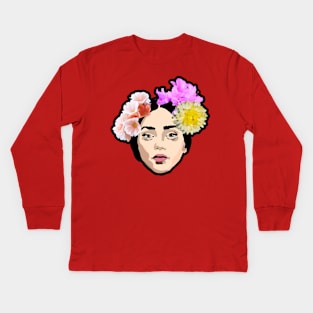 Frida Imposter Kids Long Sleeve T-Shirt